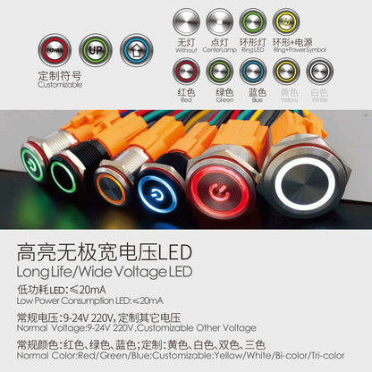Customizable Various Automation and Mechanical Equipment Switches Knobs Led Push Buttons & Press Buttons