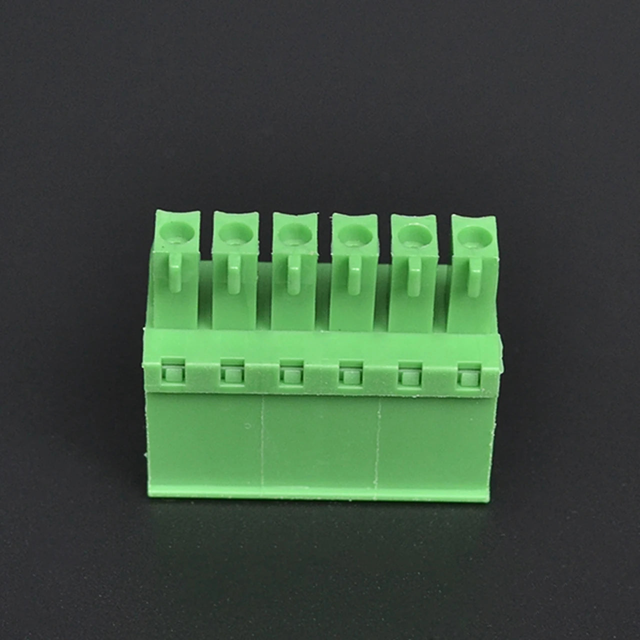 QPRB-350-6P High Quality 3.50mm Pitch 6P Wire Connector Female PCB Terminal Block Screw-Pluggable Electric Manufacturing Product
