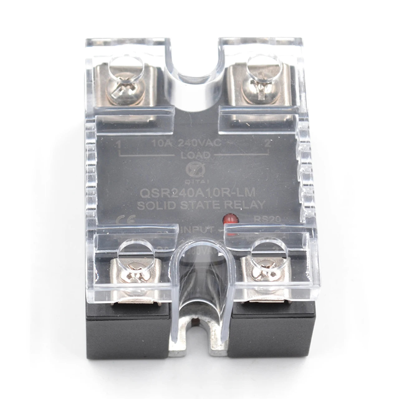 QSR240A10R-LM Solid State Relay Single Phase SSR Relay 10A 240VAC With Heat Sink