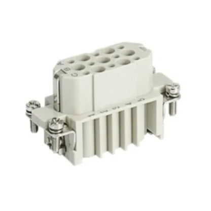 QITAI HD-064-FC 10A 250V Heavy Duty Connector Female Insert Crimp for Industrial Equipment Terminal Blocks