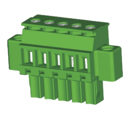 QPRB-381F 3.81mm Pitch 2P-24P 300V 10A High Strength Spring Wire Strong Shock Resistance Plug Connector Terminal Blocks PCB