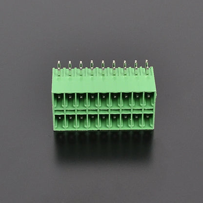 QSDM-350R-2X9PM 3.50mm Pitch Mini Green Simple Cheap Male and Female Pcb Screw Terminal Blocks Types