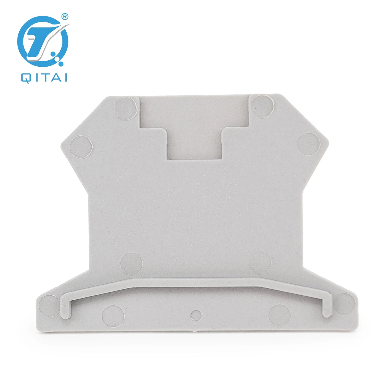 QUKJ-2.5BG Din Rail Terminal Blocks D-UK 2,5 End Cover Electrical Control Connection Terminal Block Accessories