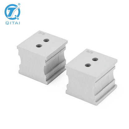 QITAI CES 2/3 2 Holes Small Grommets Cable Entry Systems TPE Offwhite or Black 3mm Wire Diameter Range for Wire Connector