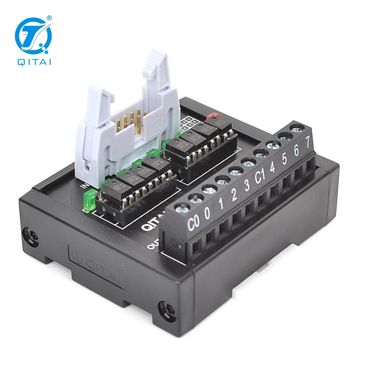 QMY308-P 5V Photorelay Solid State Relay Module 10mA 60V Terminal Block Extension Module Optocoupler Solid State Relay Module