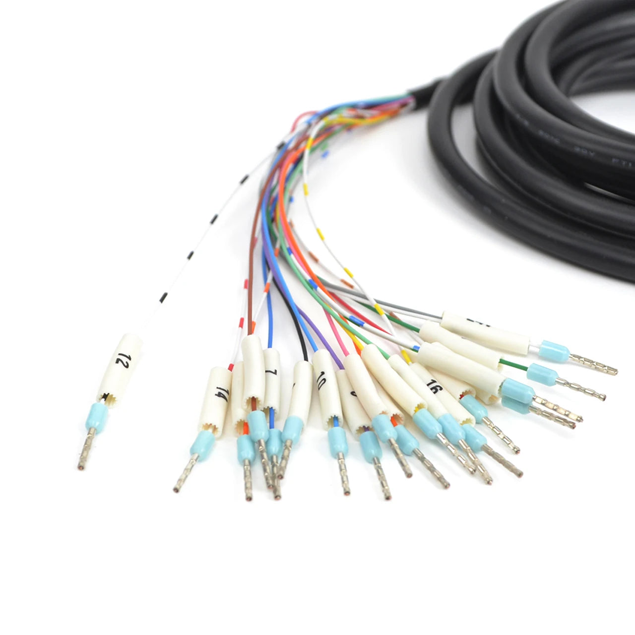 QX210-14DZ-3000 MIL Board Cable Industrial Automation in Stock 1-1 Control Cable Small Diameter Conductor Soft Outer Cover Cable