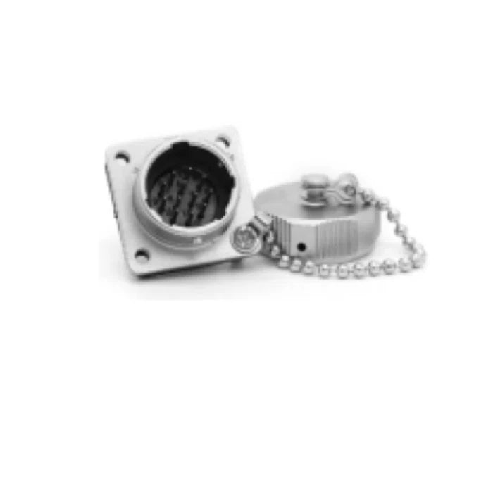 PT24-12S 24MM Professional Aviation Electrical Equipment Connectors CNC Manufacturer 6/10/12/19 Pin Waterproof Power Microwave
