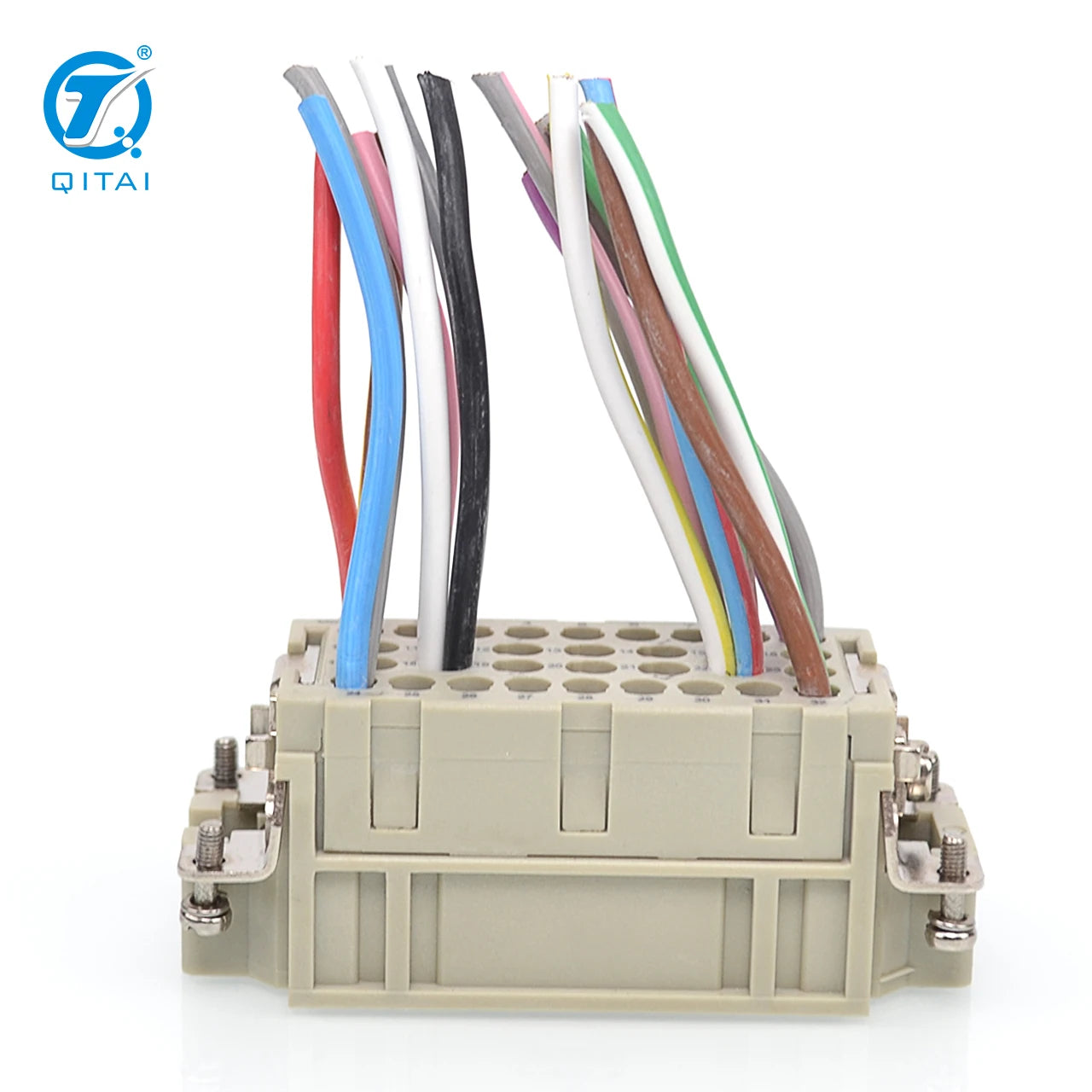 HEE-046-MC 16A 500V Heavy Duty Connector 10P Male Insert Crimp Terminal for Industrial Equipment