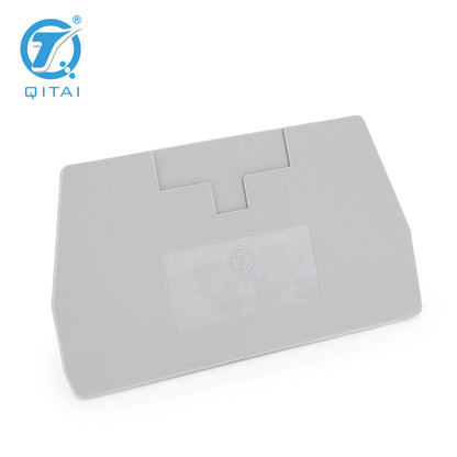 QUKJ-6SG Din Rail Terminal Blocks D-URTK End Cover Electrical Control Connection Terminal Block Accessories