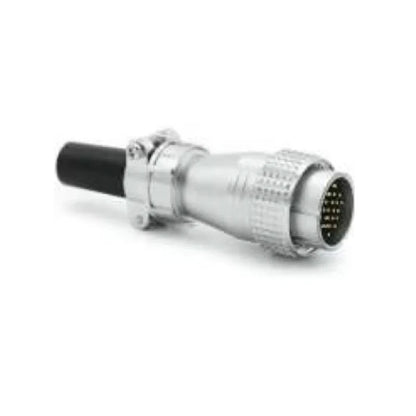 P32F-32A Cable Type 250V Metal Circular Aviation Connector Waterproof 4/6/8/10/13/14/19/32 PIN Backward Installed Plug for Power