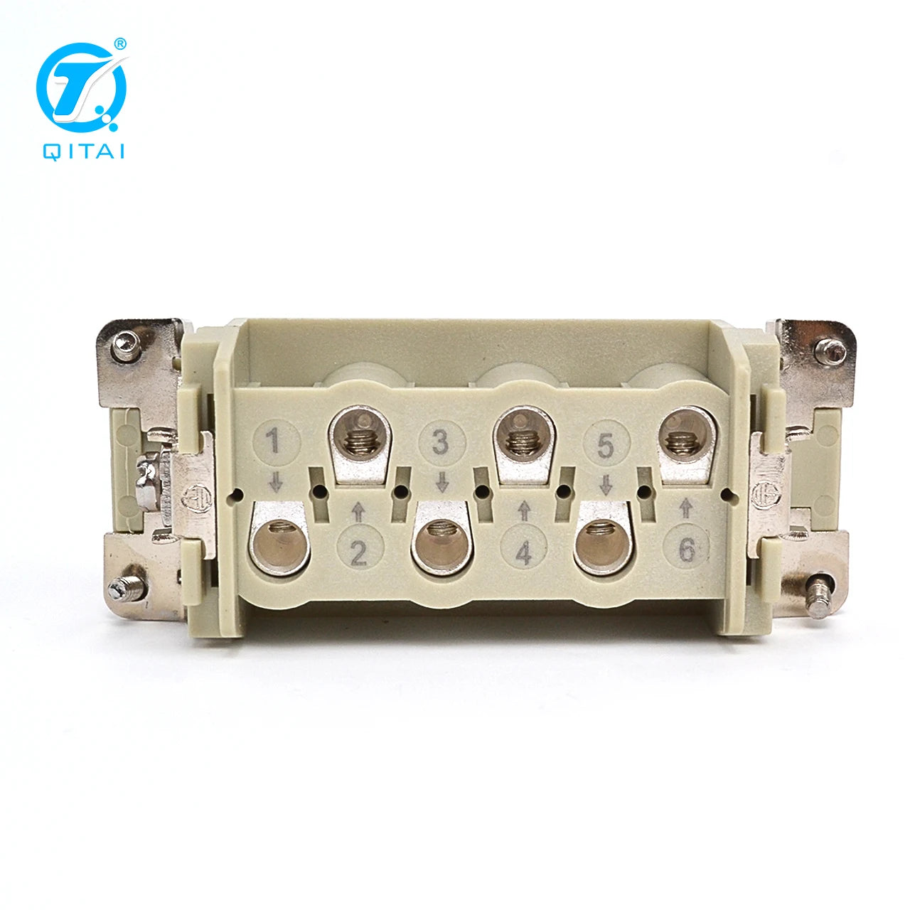 HSB-012-F 35A 400V 690V Heavy Duty Connector V0 Female Insert Screw Terminal for Industrial Equipment