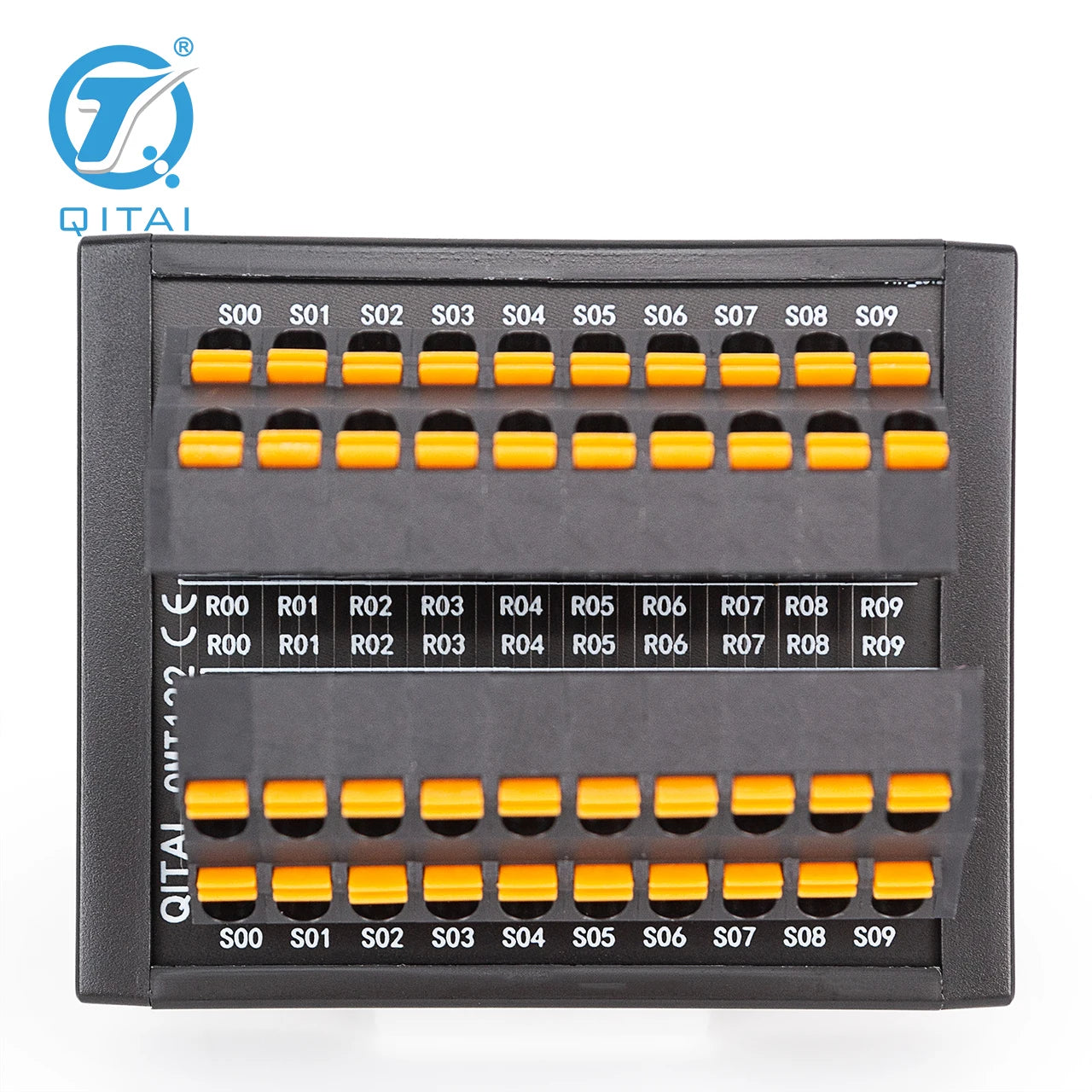QMT122 Spring-Type Terminal Block Two-Layer Independent Quick-Connect Terminals 20 Bit European Standard Din Rail Type