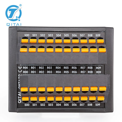 QMT122 Spring-Type Terminal Block Two-Layer Independent Quick-Connect Terminals 20 Bit European Standard Din Rail Type