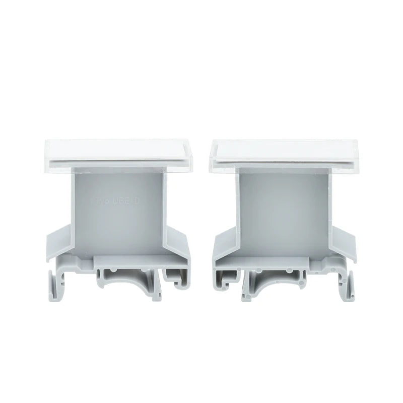 DIN Rail Marking Terminal Block Accessories UBE/D Gray B2 Terminal Strip Marking Carrier Unlabeled Terminal Strip