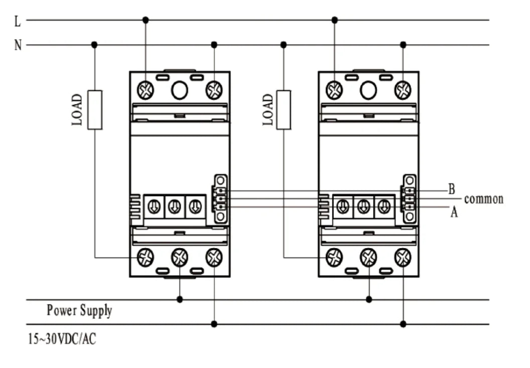 QRB Series 40A 240VAC 380VAC Bus Intelligent Voltage Regulation Module SSR Solid State Relay