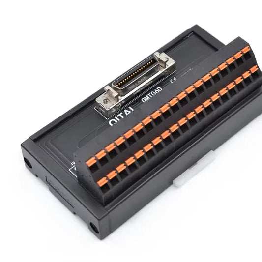 QITAI QMT06DSL Plug-In Servo Switching Terminal Block One to One Pin Connection 36 Bit Module CN GUA for Plc Connection