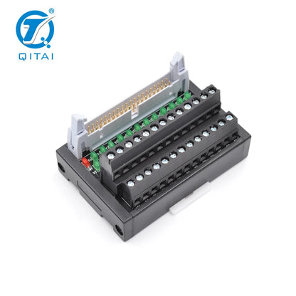 QMT012 L Series CPU Module NPN/PNP 40P MIL Connector 1A DC24V Terminal Block for Automotive 16 Bit Output 8 Bit Input Light