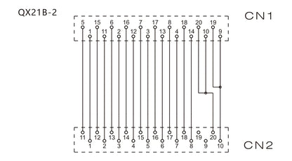 QX21B-2 NX Series I/O  AWG28  20P/ MIL  20P/MIL Cable PLC Cable Copper Flexible Insulated Wires and Cables  500-10000 mm
