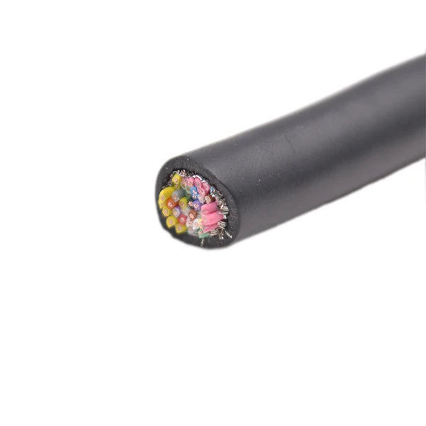 QX210-4S-1000  40P Mil Connector PLC I/O Cable Copper Flexible Insulated Wires and Cables Solid Conductor Type