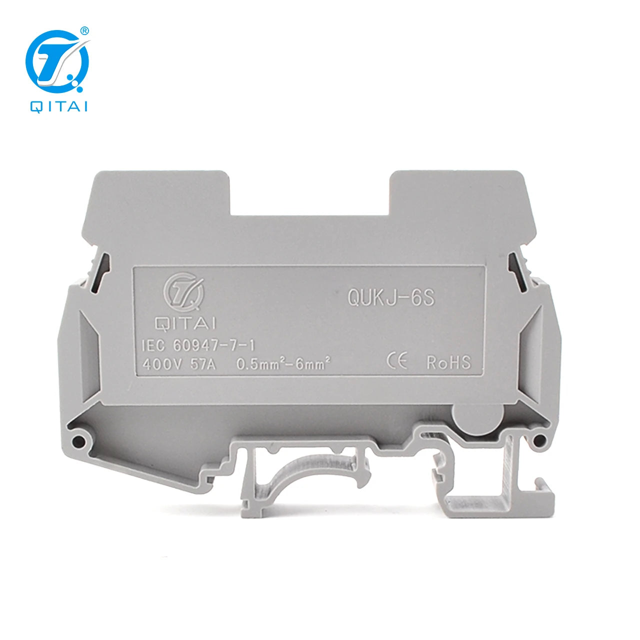QUKJ-6S URTK/S-6mm2 test Terminal Block for Energy Meter Push in Terminal test Disconnect Screw Connection Terminal test Adapter