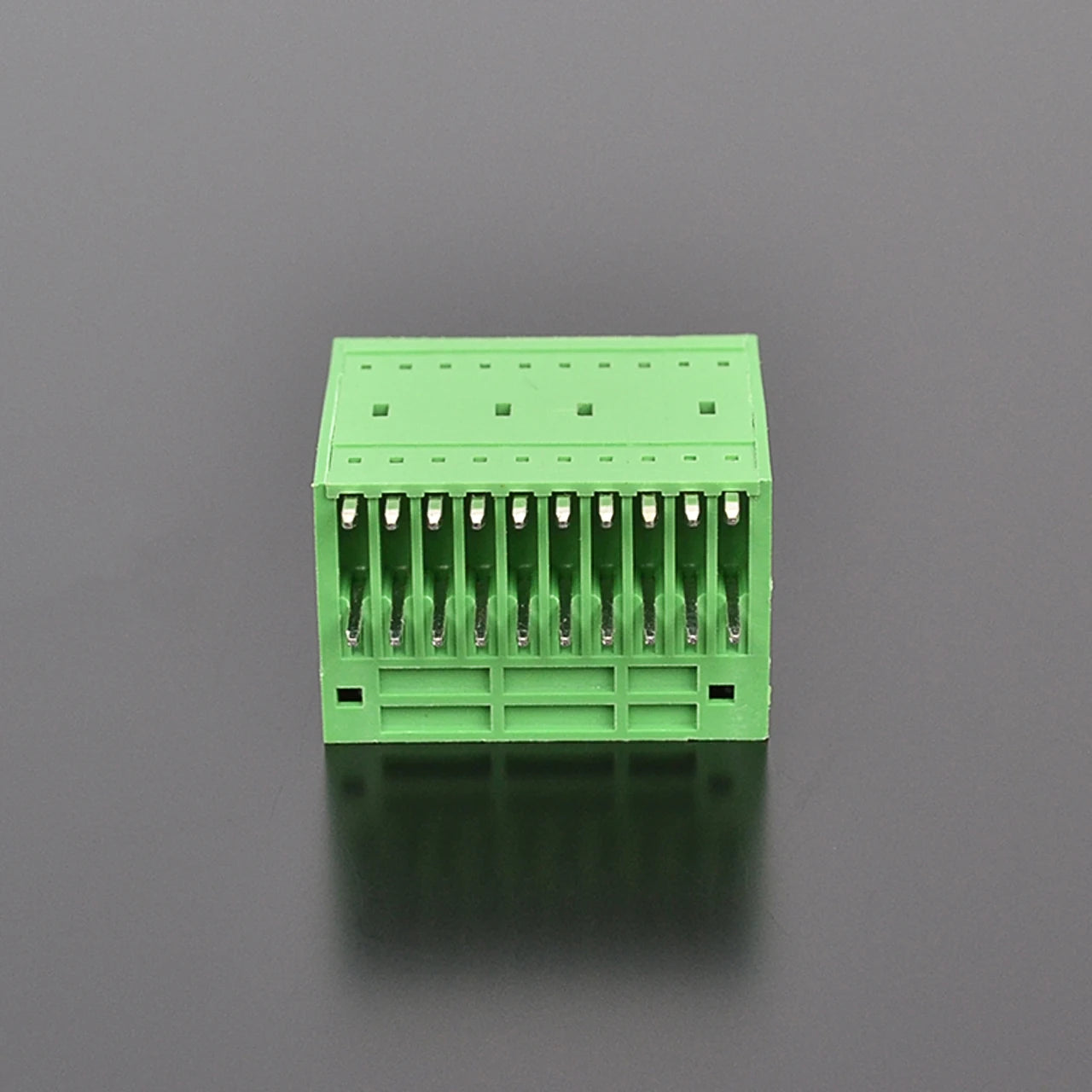 QSD-250R-2X10P 2.50mm Pitch Double-Deck 10P Green Cheap Male and Female PCB Screw Terminal Blocks Simple Design High Quality