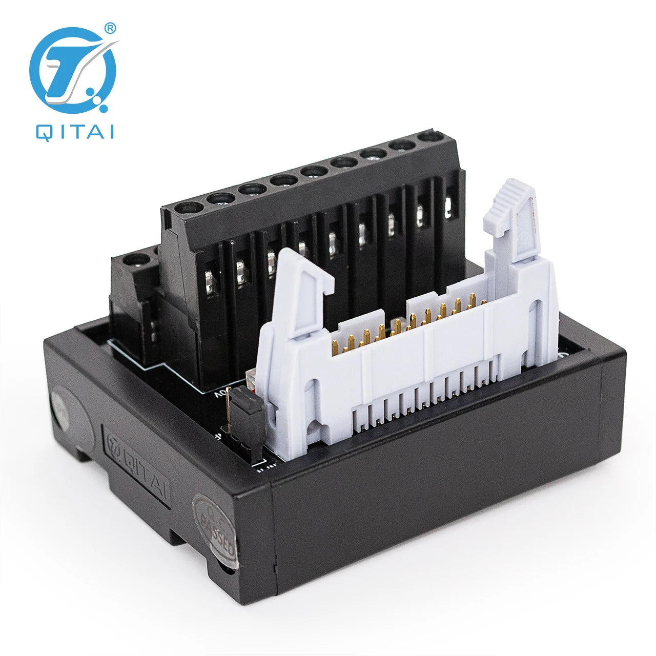 QMT010  Terminal Block Module NPN/PNP 1A DC24V 16 Bit Input Output Terminal Block PLC Relay Terminal Station With LED Light