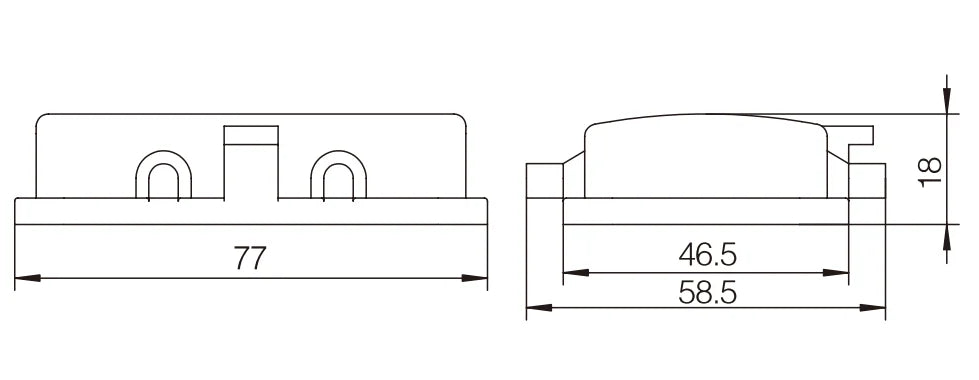H10B-CV-4B Heavy Duty Connector Compact Series Top Entry Aluminum Protective Hoods