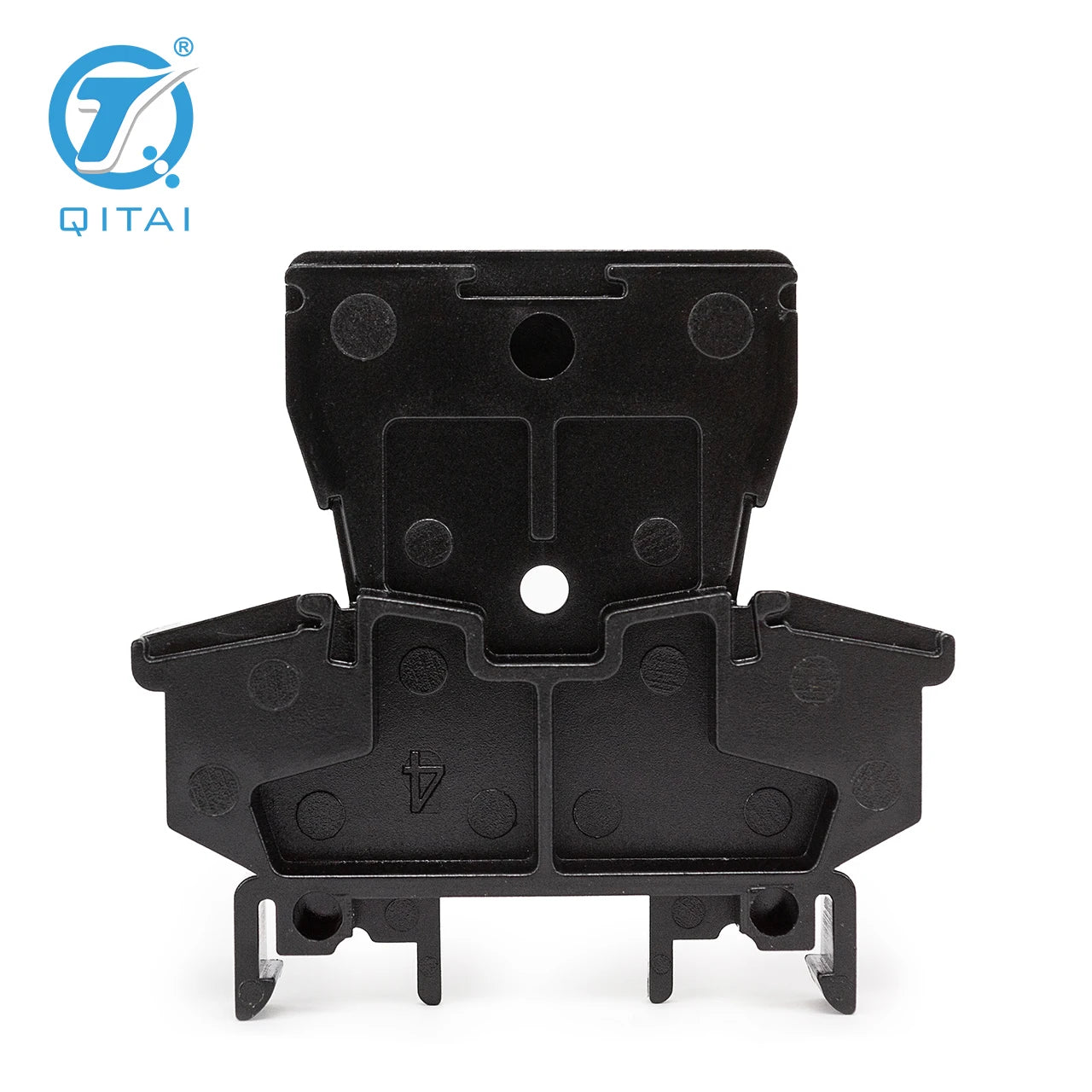 QUTD-10/2-2G Din Rail Terminal Blocks End Cover Electrical Control Connection Terminal Block Accessories