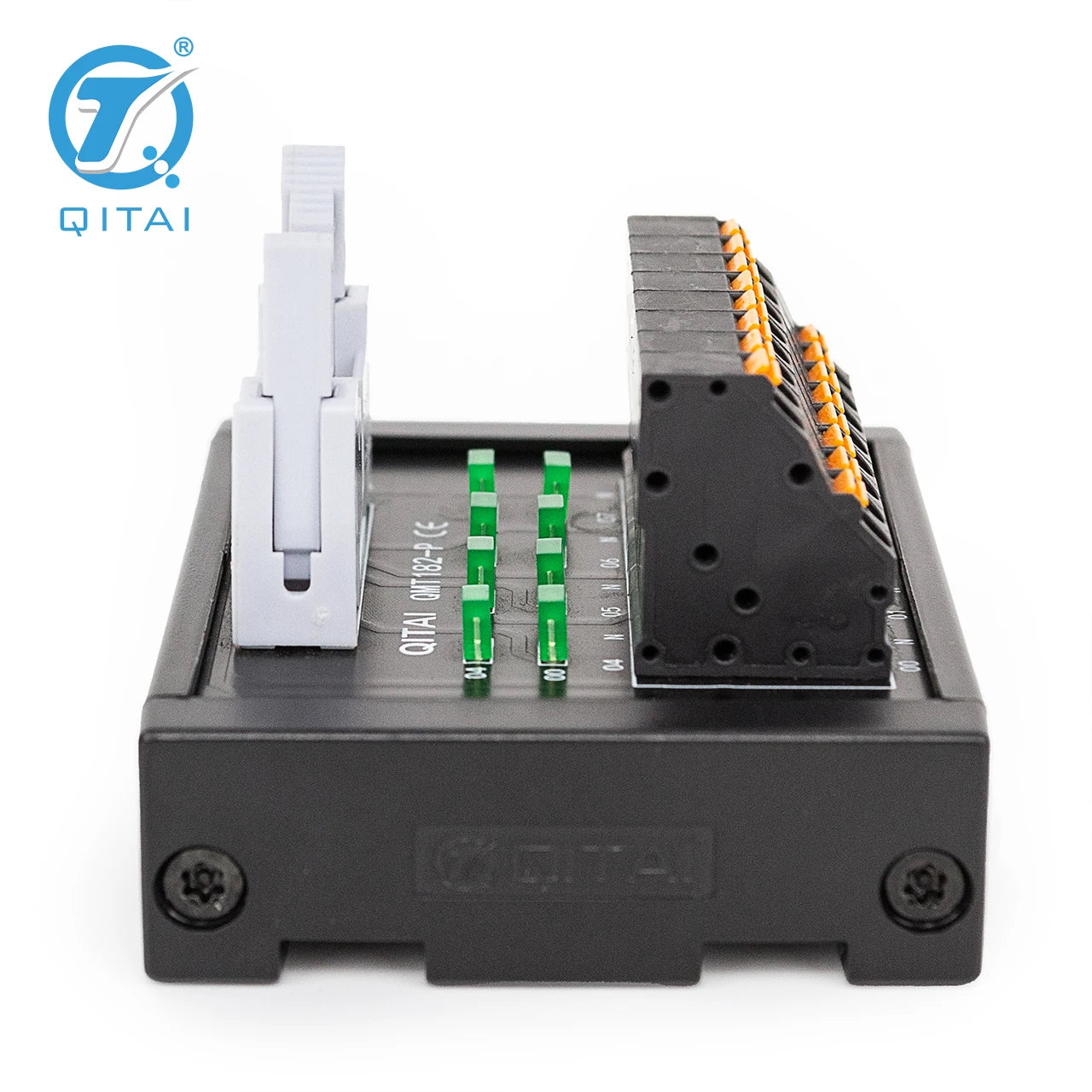 QMT182-P  Spring Type Terminal Block PNP Input/output Safe Reliable European Quick-connect Terminals With LED Light