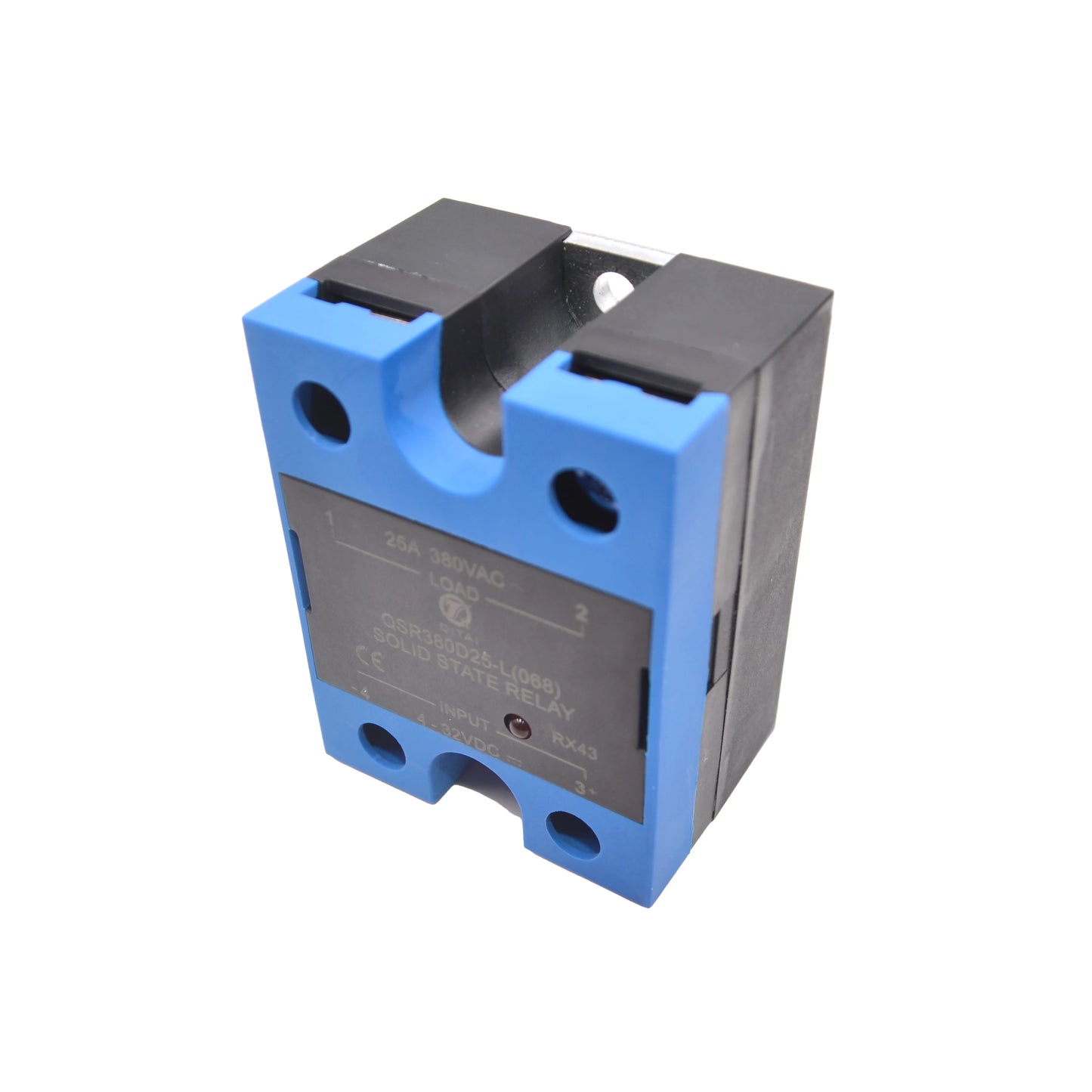 QSR380D25-L(068)  25A AC380V  DC4-32V Single Phase Solid State Relay Panel Mount SSR Relay