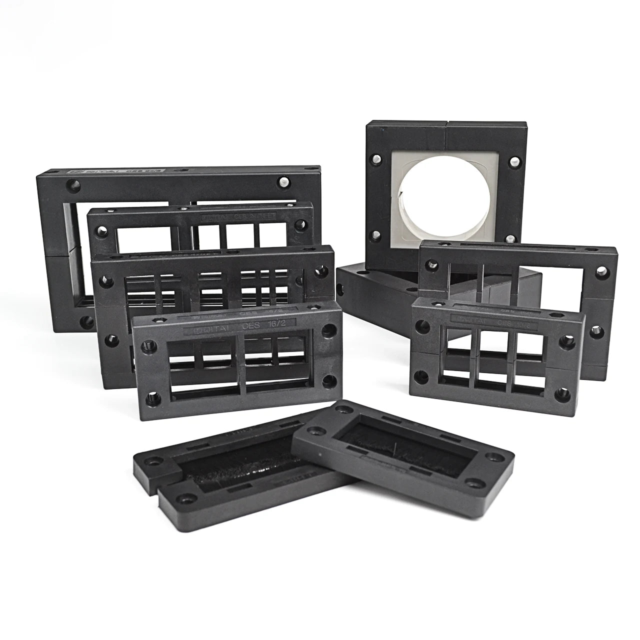 CES 10/3 QITAI Nylon Cable Entry Systems Quick Installation UL94-40-140 Snap Cable Entry Gland Plate CN/GUA Cable Management Kit