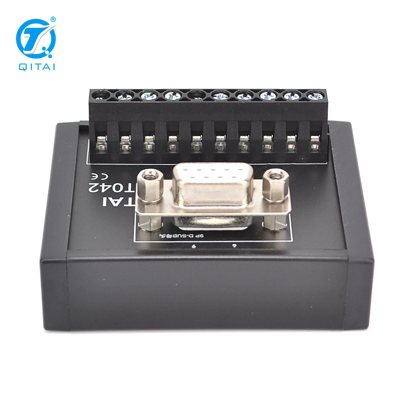 QMT042 Screw Terminal Block Module Suitable for D-SUB Connector PLC Connect 9 PIN Male PLC Terminal Station