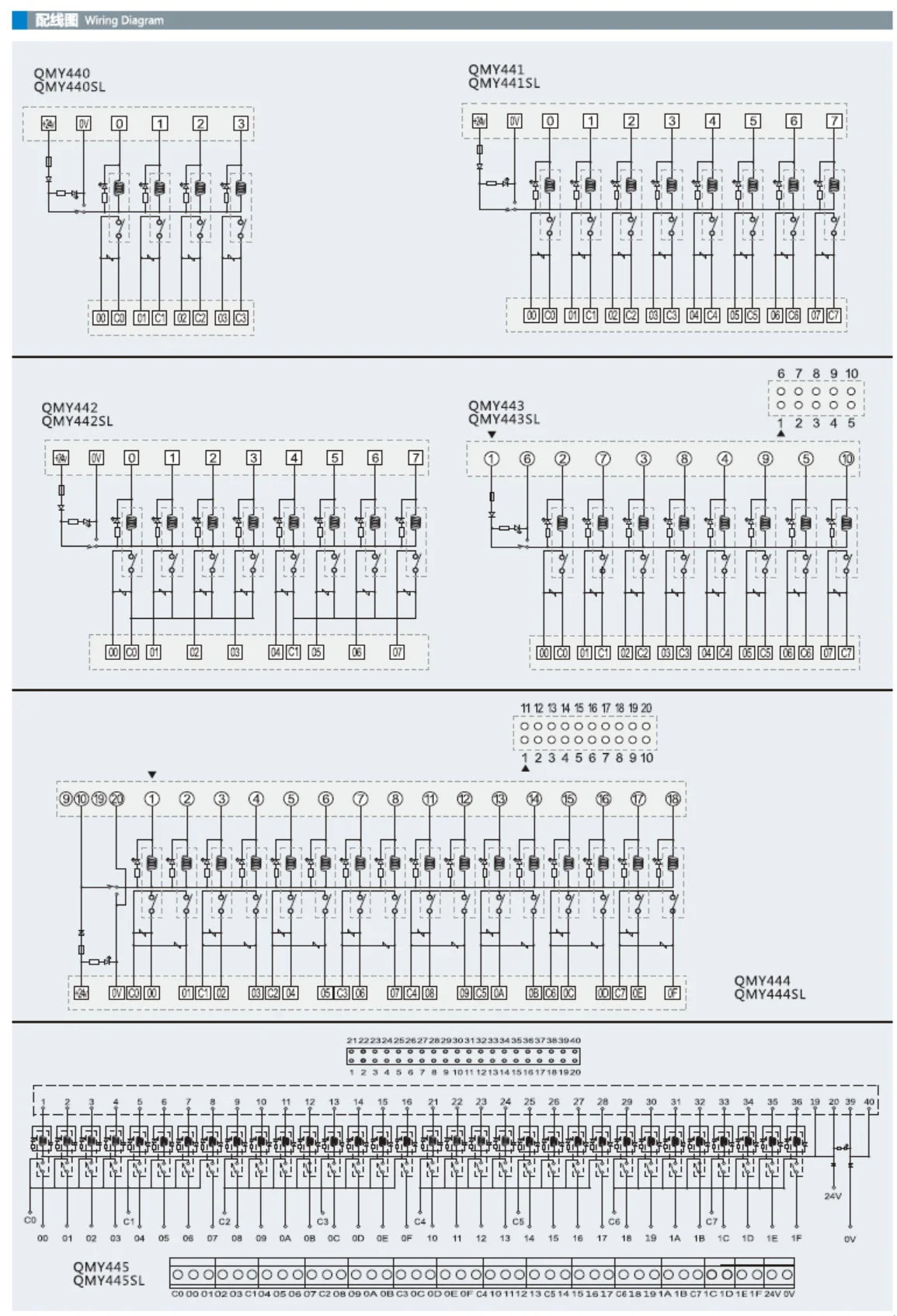 QMY440 4 Channel 250V 5A Electromagnetic Relay Module ALDP124  5V/12V/24V Control Protective Voltage Relay with VDR Varistor