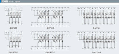QMY500 Solid State Relay Module Compact Industrial Control Unit for Automation & Signal Switching Relay Module Terminal Blocks