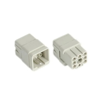 HQ-007/0-MC 16A 230V 400V Heavy Duty Connector V0 Male Insert Crimp Terminal for Industrial Electric Communication Equipment