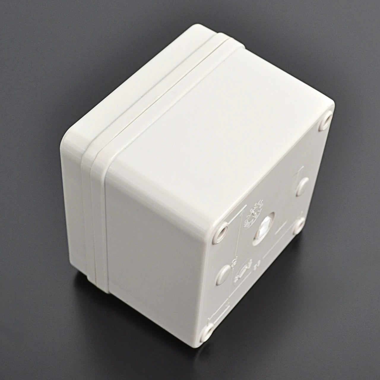 TJ-AG-0808-K1 IP66 Waterproof Aluminum Control Box With1 -Hole Push Buttons Switch 250V Max Voltage  Current Metal Button Box