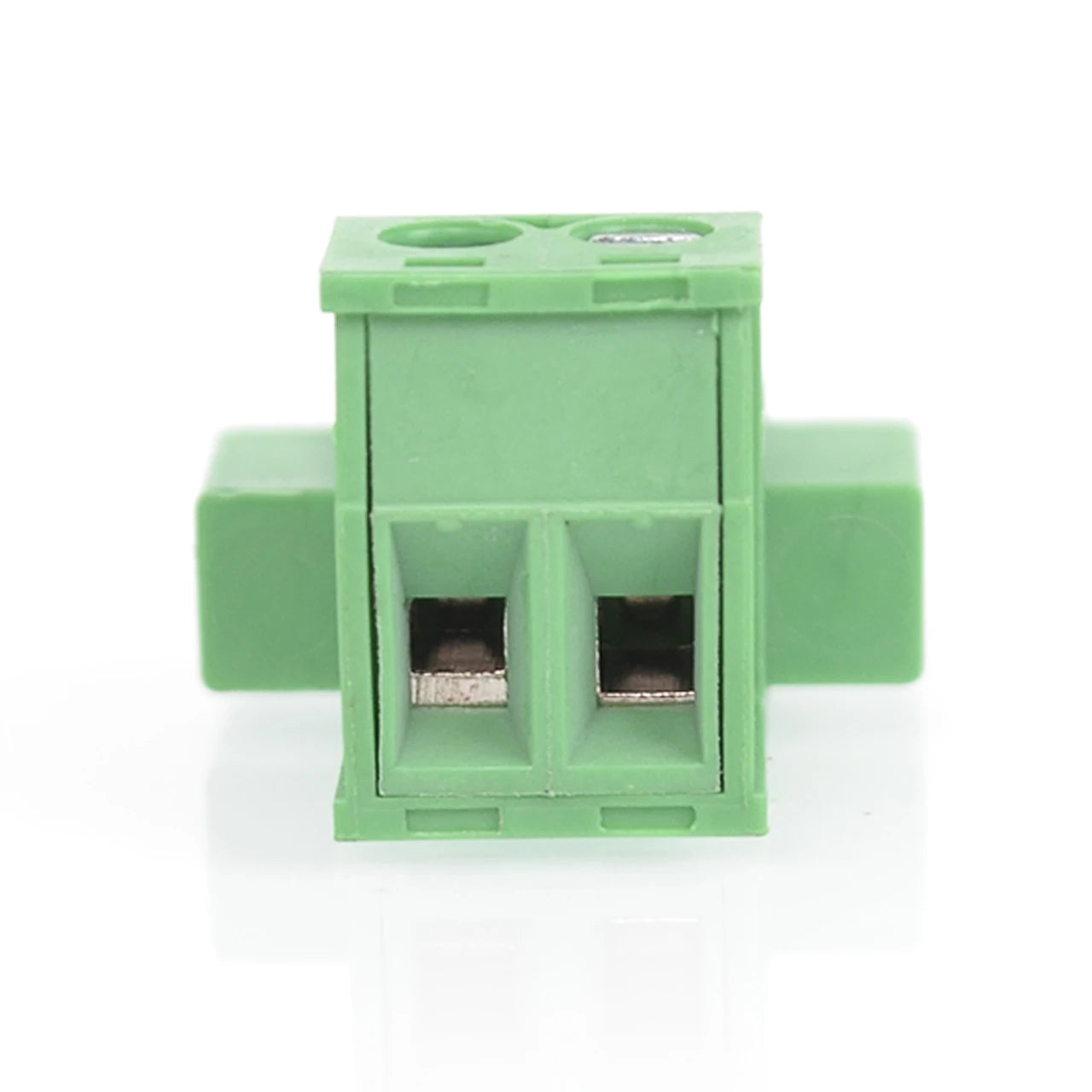 QPS-508S-2P 5.08mm Pitch 2 Pin Male and Female Wire Connector Screw Plug-in PCB Terminal Block with Flange