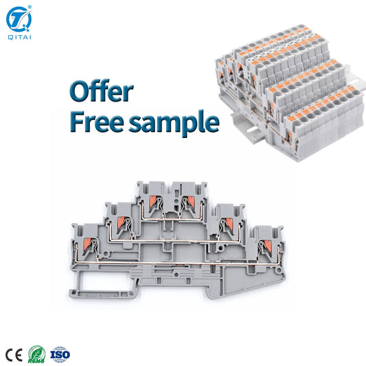 PT2.5-3L Terminal Block - QITAI industrial automation components