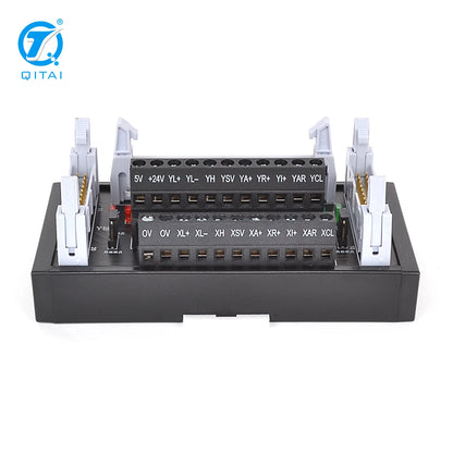QMT068C Terminal Block 2 Axis Servo/stepper Control Block Quick Connection Between Positioning Module and Servo Drive