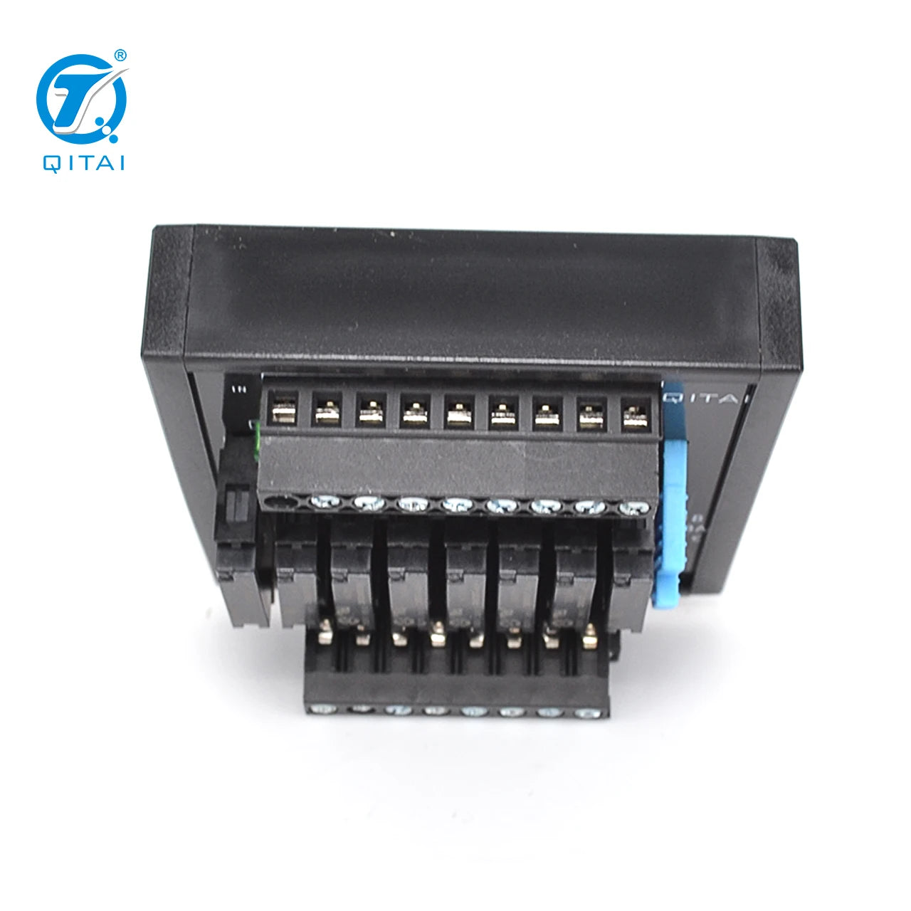 QMY419SL Miniature NPN 8-Bit Relay Module for 35mm DIN Rail DC24V 1A 250VAC Surge Suppression Circuit Electromagnetic Relay