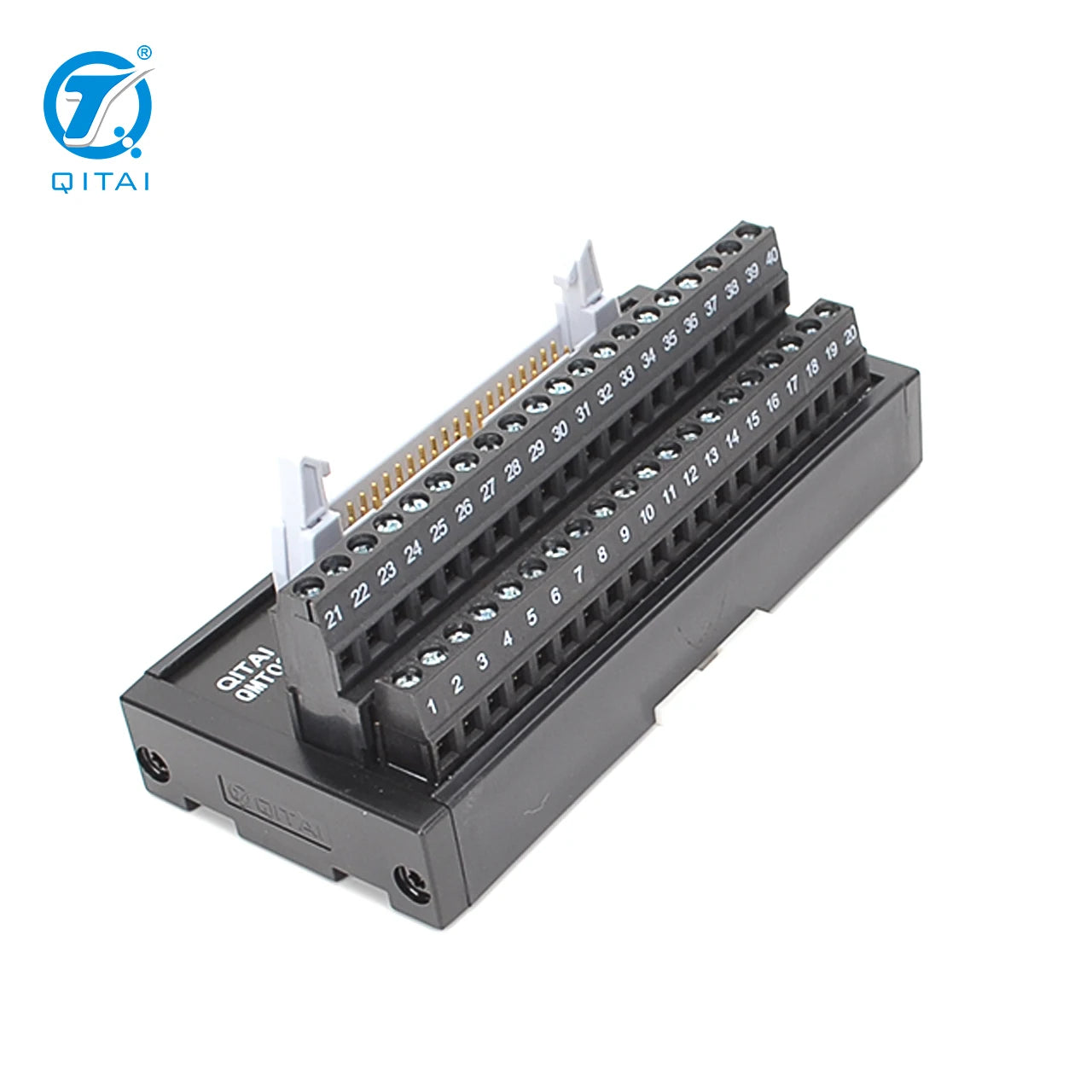 QMT024 European General Use 40-Pin MIL Wire Connector Electric Terminal Block Module Small Size Input Output