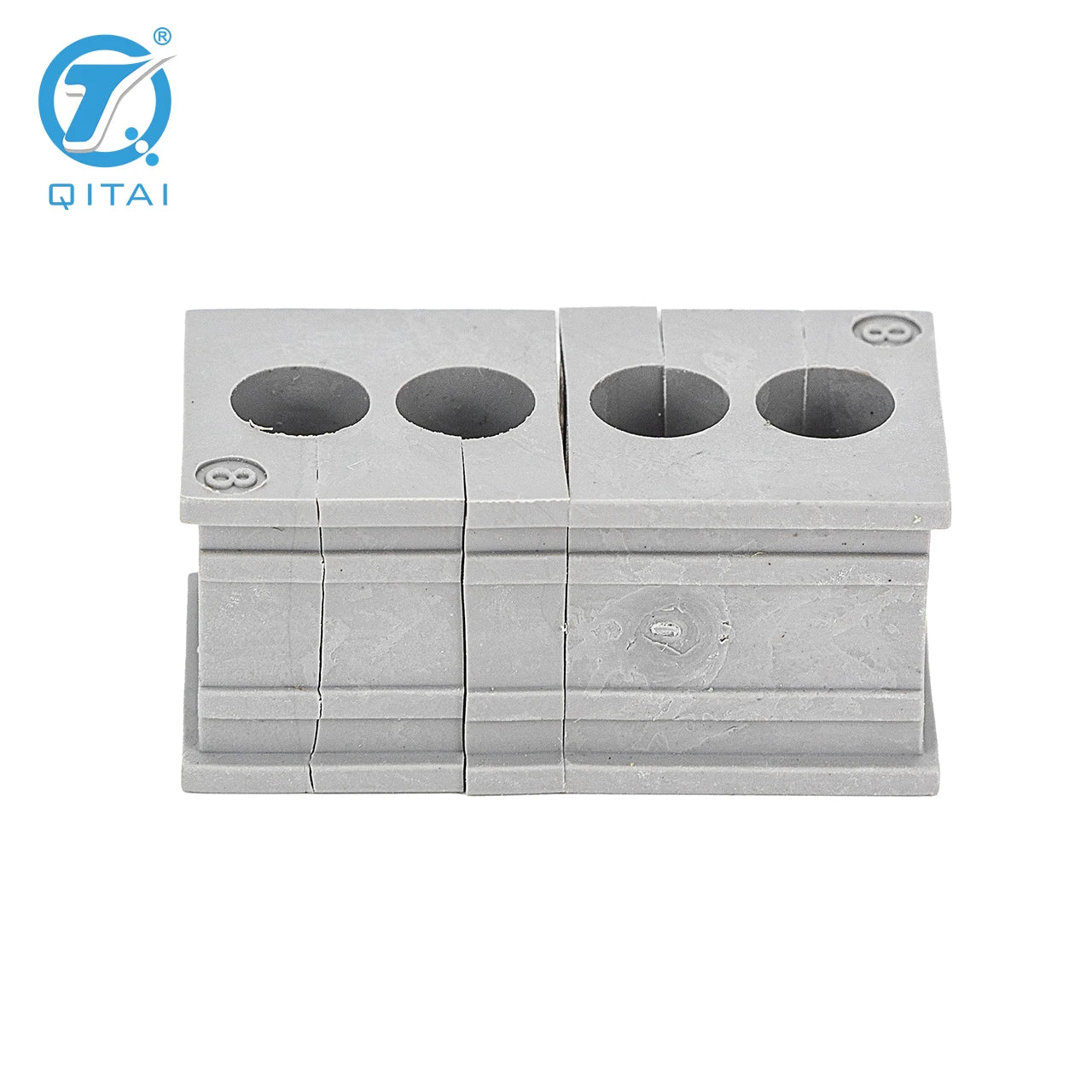 CES 2/8 2-Hole Small Grommets Cable Entry Systems TPE Material Offwhite/Black 8mm Wire Diameter Range Wire Connectors