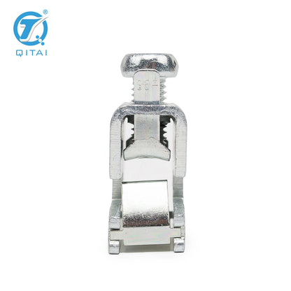CES-JT Series Spring Steel Zinc - Plated Clamp with Stainless Steel Base Electronic Wire Clamp End Clamp Connector