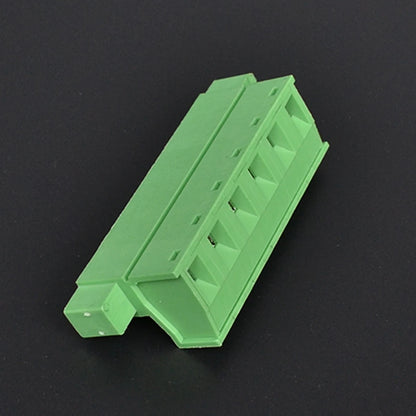 QPS-762S-6P 7.62mm Pitch 6 Pin Male and Female Wire Connector Screw Plug-in PCB Terminal Block with Flange
