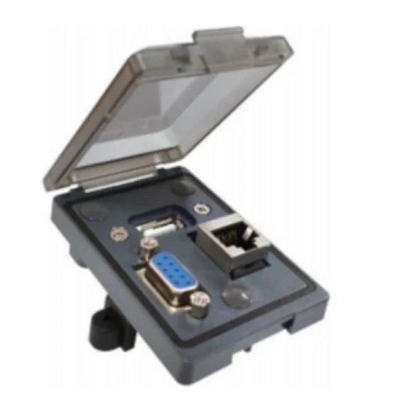QH420-1 IP54 Power SOCKET Supply RJ45  USB Combination Sockets Multi-Functional Front Panel Interfaces for CNC Machines