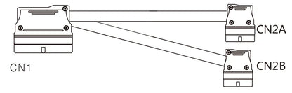 QX21D-3  AWG28  40P/ MIL  20P/MIL Cable PLC I/O Cable Copper Flexible Insulated Wires and Cables  0.5-1 Meter Control Cable