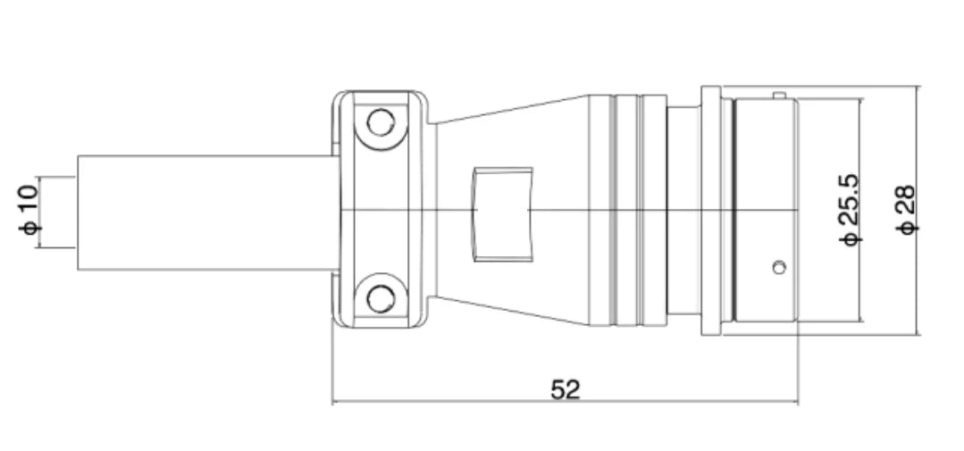 PT24F-19K  24MM Professional Aviation Wire Connectors Manufacturer CNC Electrical Equipment 6/10/12/19 Pin Waterproof Connector