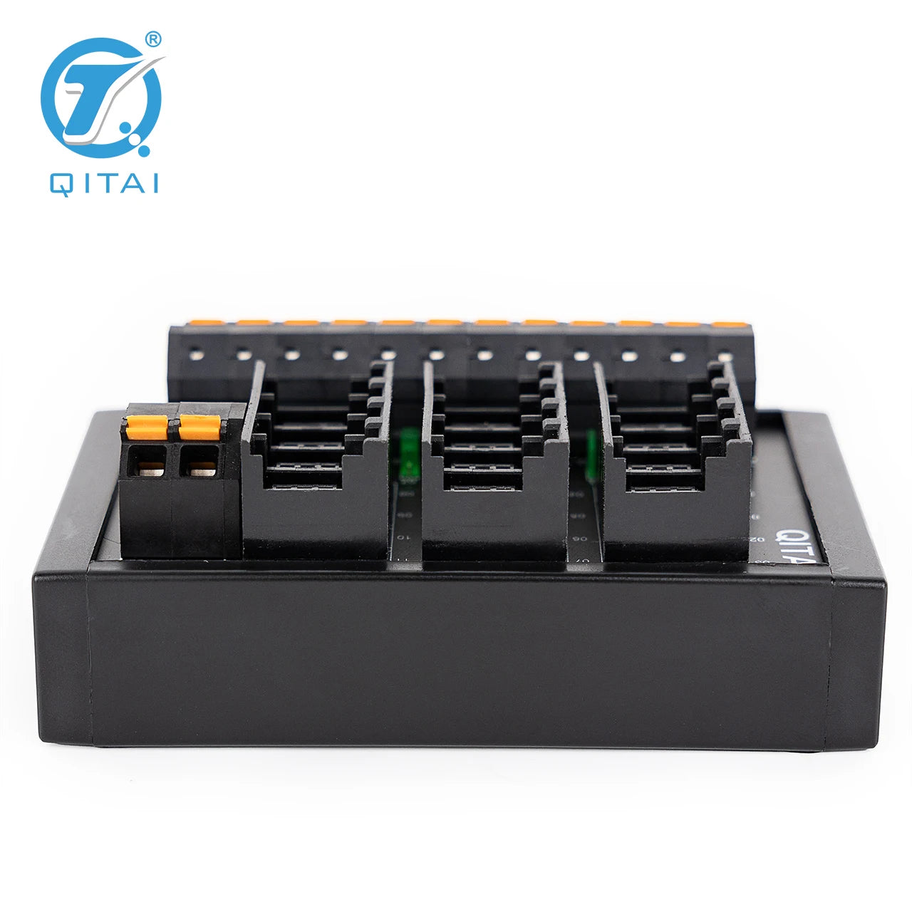 QMT19E E-CON LED Light Din Rail Terminal with Push-In Connection PNP/NPN Input Output Block