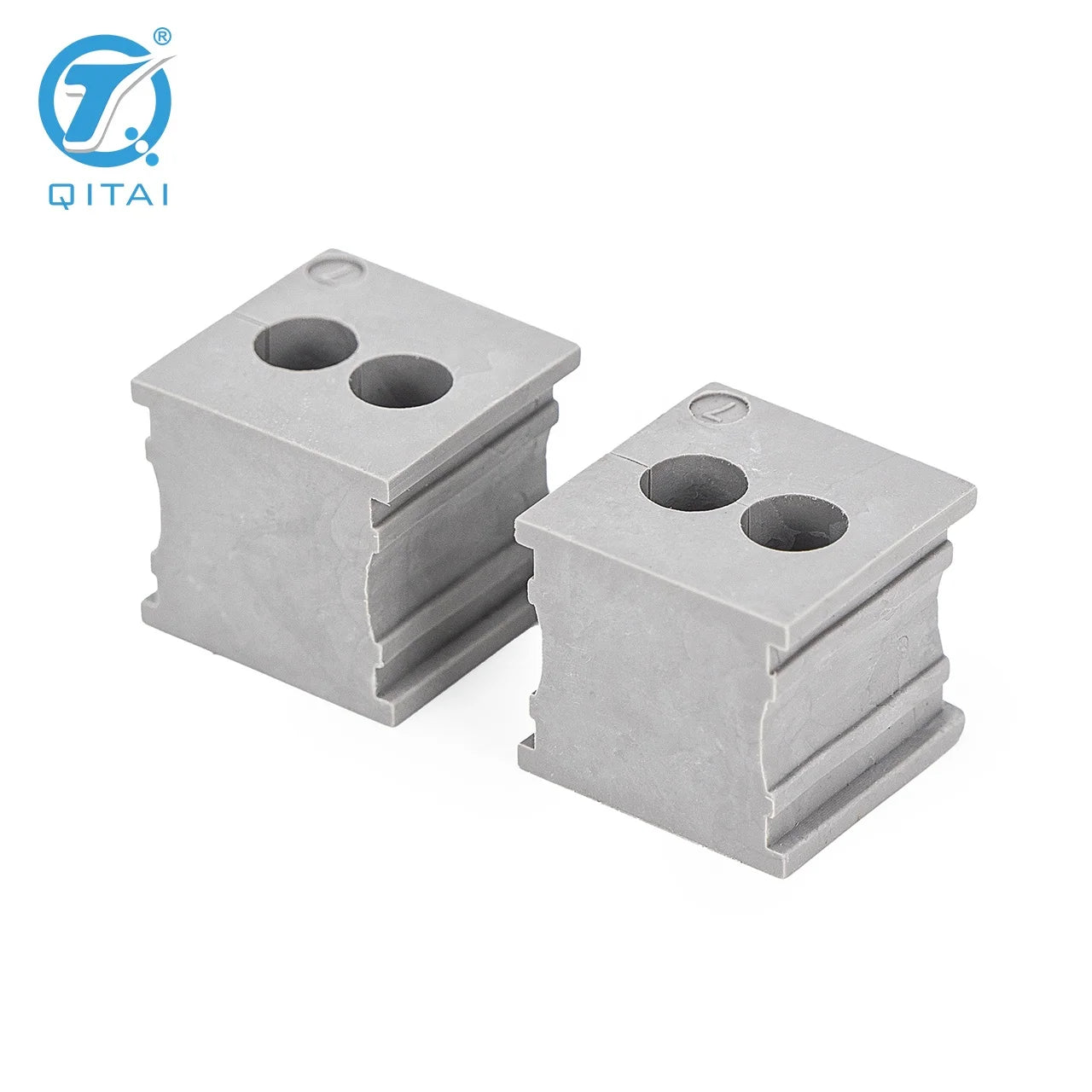 CES 2/7 2 Holes Small Grommets Electric Cable Entry Systems TPE Offwhite or Black 7mm Wire Diameter Range Wiring Module