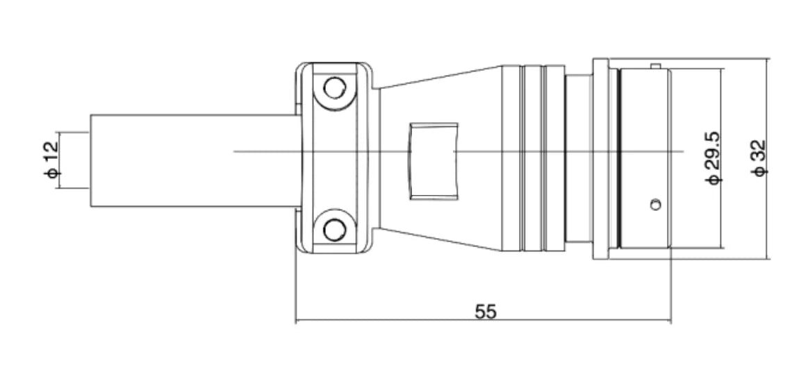 PT 28F-19K Industrial Waterproof Aviation Adapter Plug Socket 2-26P Multi Application Power Electrical Connector